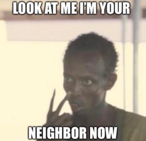 PHOTO Look At Me I'm Your Neighbor Now Democrats In Martha's Vineyard Meme