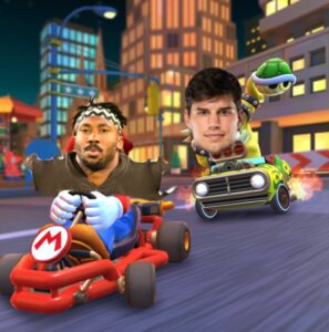 PHOTO Mason Rudolph Finally Gets His Revenge On Myles Garrett Mario Cart Meme