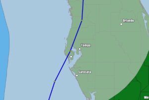 PHOTO Nobody In Tampa Should Stay Put NHC Has Shifted Hurricane Ian's Track East Even Closer To Tampa Metro Area