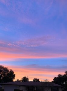 PHOTO Of Amazing Sunset In Deltona Florida Before Hurricane Ian Came Through