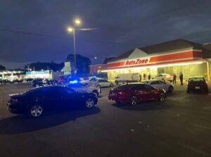 PHOTO Of Autozone Where 19 Year Old Gunman Shot Man Dead Inside Store