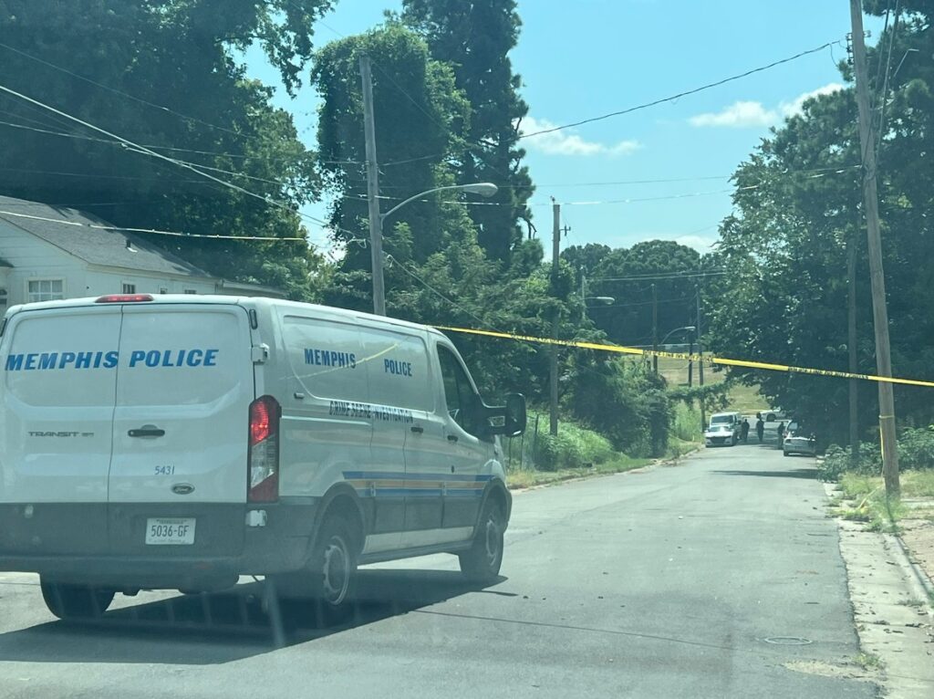 PHOTO Of Crime Scene Setup In South Memphis Where Eliza Fletcher's Body ...