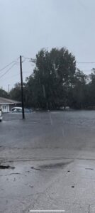 PHOTO Of Hurricane Damage And Flooding Off Courtland Blvd In Deltona Florida