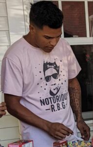 PHOTO One Migrant Arrived In Martha's Vineyard Wearing A Brand New Notorious RBG T-Shirt