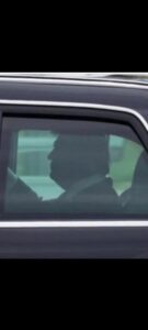 PHOTO Proof Donald Trump Isn't In DC To Turn Himself Over As Secret Service Pile In His Motorcade As He Heads North Of DC