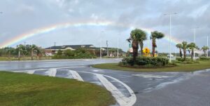 PHOTO Rainbow Filled The Sky After Hurricane Ian Hit Georgetown South Carolina Head-On