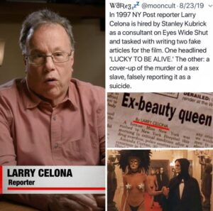 PHOTO Reporter Was Hired By Stanley Kubrick To Write Two Fake Articles Falsely Reporting Jeffrey Epstein's Death As A Suicide
