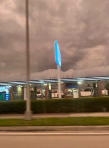 PHOTO Residents In Bradenton Florida Know Hurricane Ian Is Coming Just By Looking At The Sky