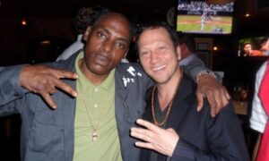 PHOTO Rob Schneider With Coolio Before He Died