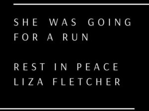 PHOTO She Was Going For A Run Rest In Peace Liza Fletcher Wallpaper