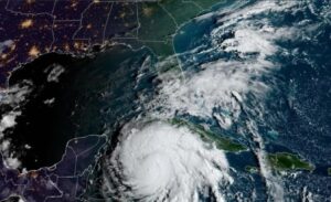 PHOTO Size of Hurricane On Aerial Radar Shows It's 3 Times The Size Of The Entire State Of Florida