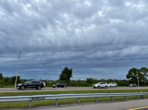 PHOTO Sky In Orlando Florida From Freeway Looked Scary As Hurricane Ian Was Approaching