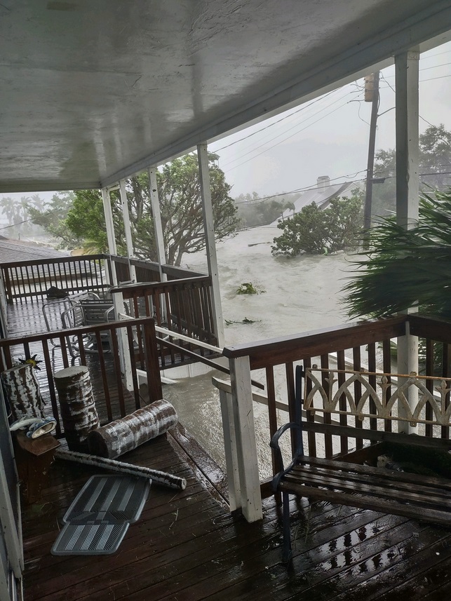 Photo Storm Surge In Fort Myers Beach Was Still Rising At 238 Pm Et 9755