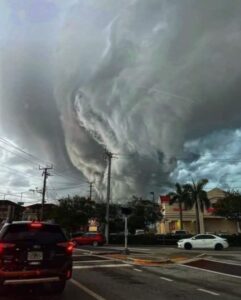 PHOTO Tornado Churns Right Over CVS Pharmacy Store In Hollywood Florida On Tuesday Night