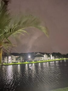 PHOTO Tornado Hovering Over Delray Beach Florida