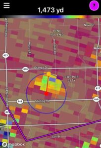 PHOTO Tornado That Hit Fort Lauderdale Had 1500 Yard Wide Debris Ball Destroying Everything In It's Path