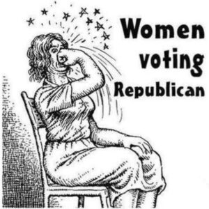 PHOTO Women Voting Republican Abortion Meme