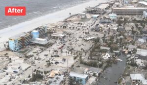 PHOTO Before And After Images Showing Fort Myers Beach Is Gone Because Hurricane Ian Wiped It Clean