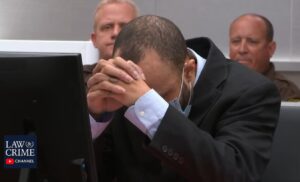 PHOTO Court Security Guards Smirking As Darrell Brooks Bows His Head During Guilty Verdict