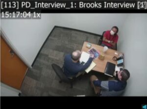 PHOTO Darrell Brooks Eating McDonald's In Interview Room Inside The Courtroom
