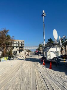 PHOTO Estero Blvd In Fort Myers Beach Facing Margaritaville Is Now Just A Dirt Road After Hurricane Ian Hit It