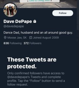 PHOTO Everyone Thinks Dave Depape Lives In Moose Jaw SK But It's The Wrong Guy