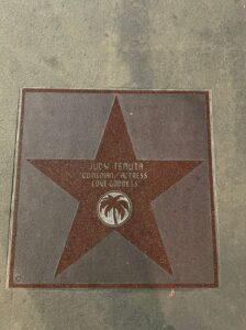 PHOTO Judy Tenuta Has A Star On The Hollywood Walk Of Fame