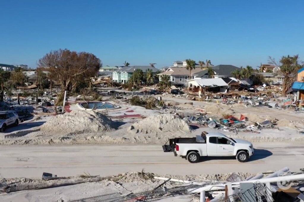 PHOTO Map Based On Aerial And On The Ground Visuals Showing The Extent Of Destruction In Fort Myers Beach 2 1024x683 