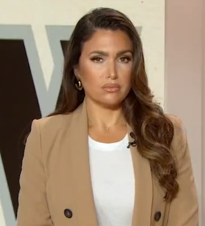 Photo Molly Qerim Trying To Keep A Straight Face While Everyone Talks 