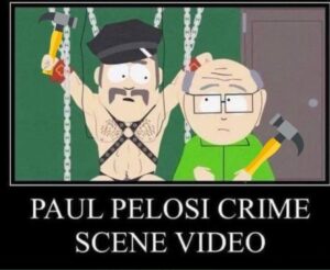 PHOTO Paul Pelosi Crime Scene Video Meme