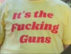 PHOTO St Louis Residents Wearing It's The F*cking Guns Shirts After School Shooting Today