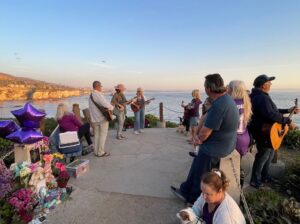 PHOTO There Was A Kristin Smart Memorial Party Near Shell Beach Tonight After Paul Flores Conviction