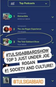 PHOTO Tulsi Gabbard's Show Is Almost As Popular As Joe Rogan's Show