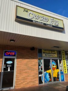 PHOTO The Cracked Egg In Daytona Beach Florida Is Still Standing After Hurricane Nicole