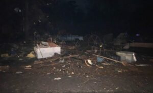 PHOTO All The Houses Off Highway 126 In Caldwell Parish Louisiana Leveled To The Ground By Tornado