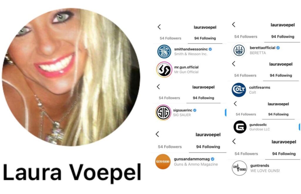 PHOTO Anderson Lee Aldrich's Blonde Mother Follows Gun Manufacturers