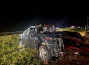 PHOTO Close Up Of Tornado Damage In New Boston Texas