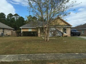 PHOTO Damage To Homes On Southwest Side Of Mobile Alabama From Tornado