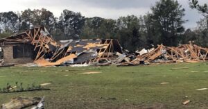 PHOTO Houses In Powderly Texas Destroyed By Tornado