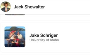 PHOTO Of Jack Showalter's Inactive Facebook Page Shows That He Was Friends With Jake Schriger
