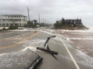 PHOTO Of Roads In St Augustine Florida That Are Cracked And Can No Longer Be Driven On Until They Are Repaired