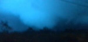 PHOTO Of Scary Wedge Tornado Touching Down West Of Midtown Mobile Alabama