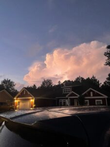 PHOTO Of Tornado In Bassfield MS From Hattiesburg MS Looking North