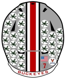 PHOTO Ohio State Should Wear Helmet Decal On Saturday In Honor Of UVA Football Players Who Lost Their Lives