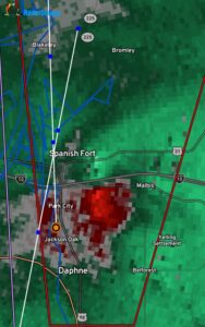 PHOTO Tornado Crossed I-10 In Alabama South Of Spanish Fort