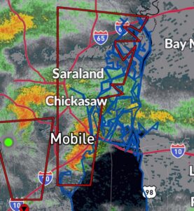 PHOTO Tornado Sat Over Mobile Alabama For Over 20 Minutes