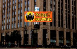 PHOTO Twitter Headquarters With Spirit Halloween Sign On It Meme