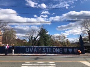 PHOTO UVA Strong Painted On The Streets Of Charlottesville Virginia
