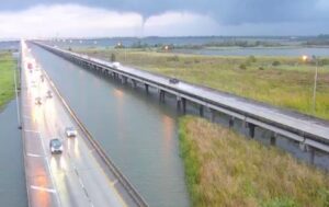 PHOTO View Of Tornado In Spanish Fort Alabama From Interstate 10