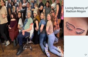 PHOTO 24 Of Maddie Mogen's Friends And Family All Went To Get Maddie’s Matching Tattoo To Remember Her